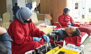 PEDULI KEMANUSIAAN, SPJM GELAR KEGIATAN DONOR DARAH DALAM RANGKAIAN BULAN K3 NASIONAL PEDULI KEMANUSIAAN, SPJM GELAR KEGIATAN DONOR DARAH DALAM RANGKAIAN BULAN K3 NASIONAL