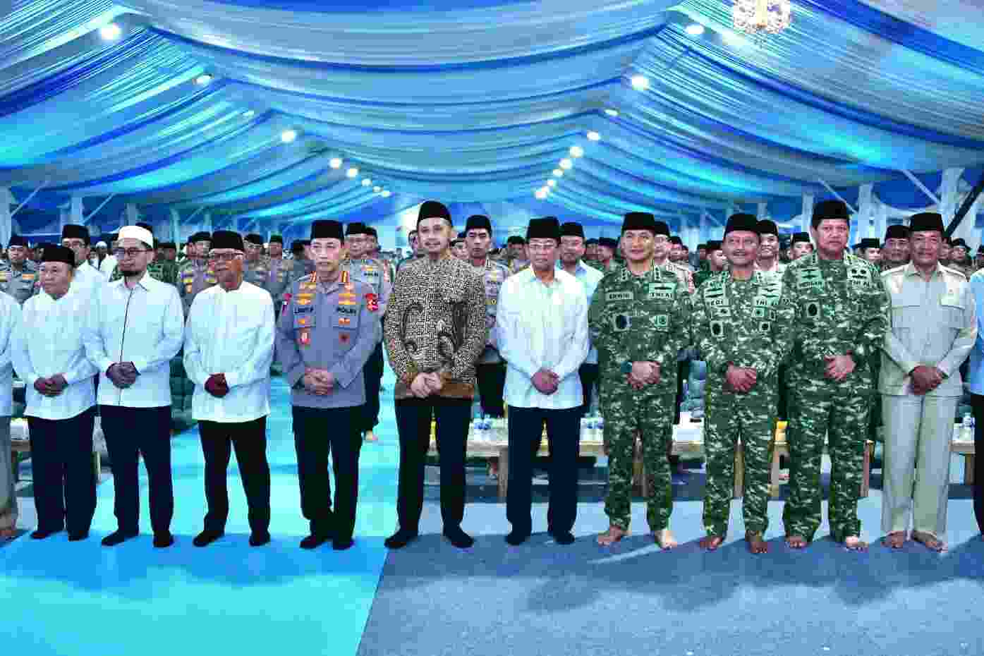 Perkuat Sinergi dan Soliditas, Wakasau Hadiri Buka Puasa Bersama TNI–Polri