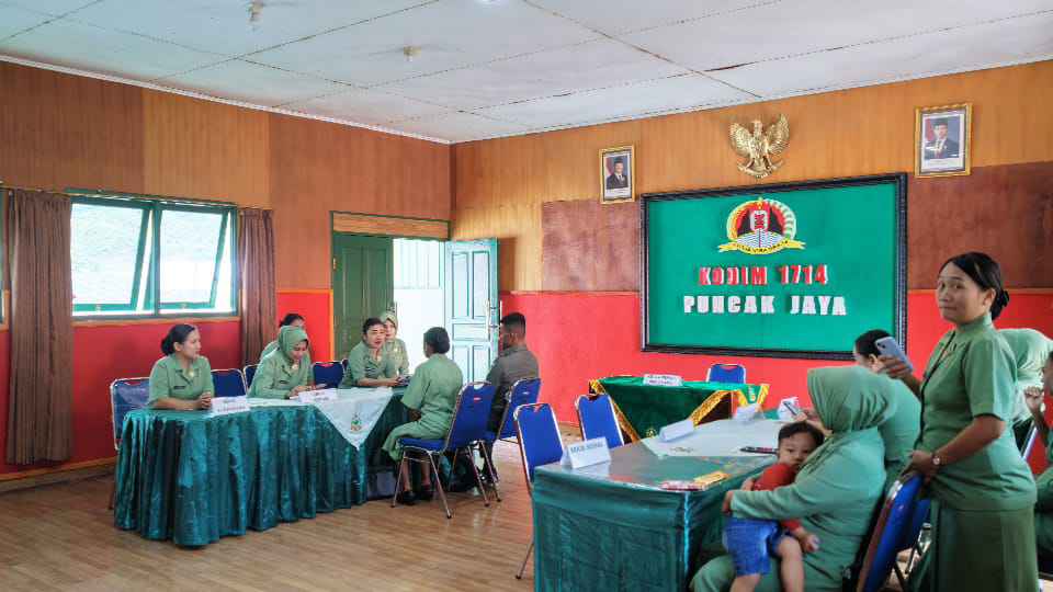 Kodim 1714/Puncak Jaya Cinta Yang Dibaringi Kepatuhan, Personel Resmi Ajukan Izin Nikah