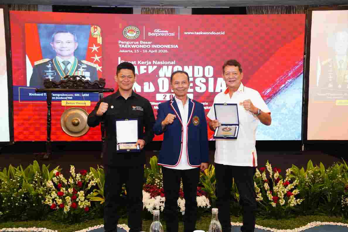 Ketua Umum PBTI Letjen TNI Richard Tampubolon Buka Rakernas Taekwondo Indonesia 2026