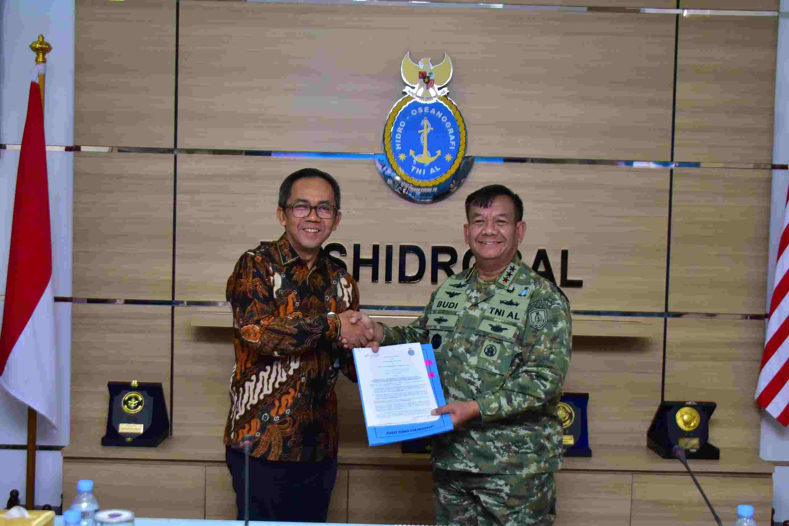 Pushidrosal Perkuat Sinergi dengan PT Pertamina Patra Niaga Melalui Audiensi dan Penandatanganan Kontrak Kerja Sama