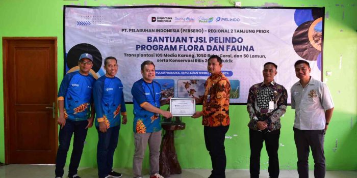 Pelindo Tanam Harapan Baru untuk Kelestarian Laut Kepulauan Seribu