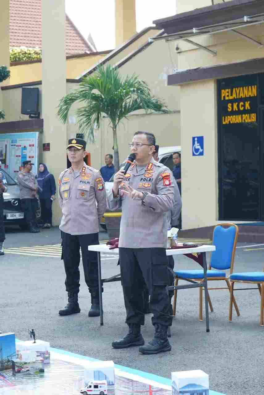 Kapolres Metro Jakarta Utara Pimpin Tactical Floor Game, Perkuat Kesiapsiagaan Pengamanan Wilayah