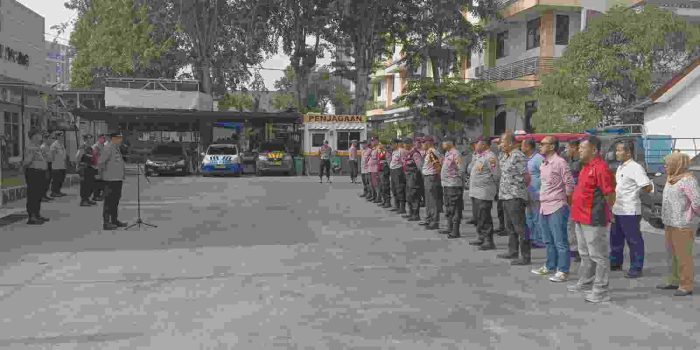 Polsek Cilincing Siagakan Personel Jelang May Day, Antisipasi Tawuran dan Gangguan Kamtibmas