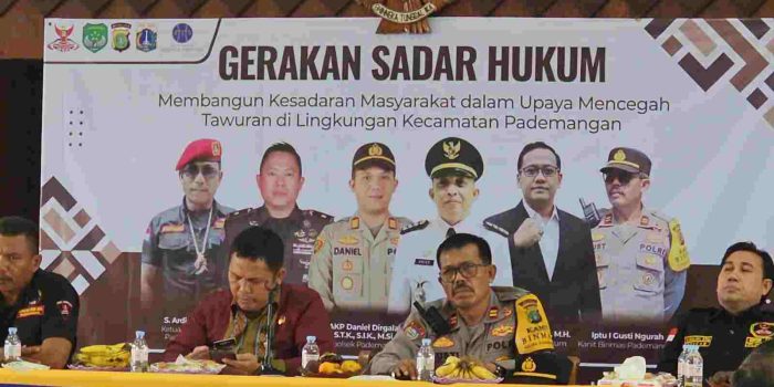 Gerakan Sadar Hukum di Pademangan, Polsek Bersama Ormas Edukasi Warga Cegah Tawuran