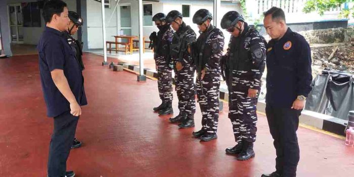 Lanal Cilacap Bentuk Tim Pam Laut, Amankan Kunker Presiden RI di Perairan Cilacap