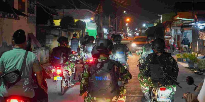 TNI AL PERKUAT OPERASI TERPADU, TEKAN PEREDARAN NARKOBA DAN KRIMINALITAS DI BELAWAN