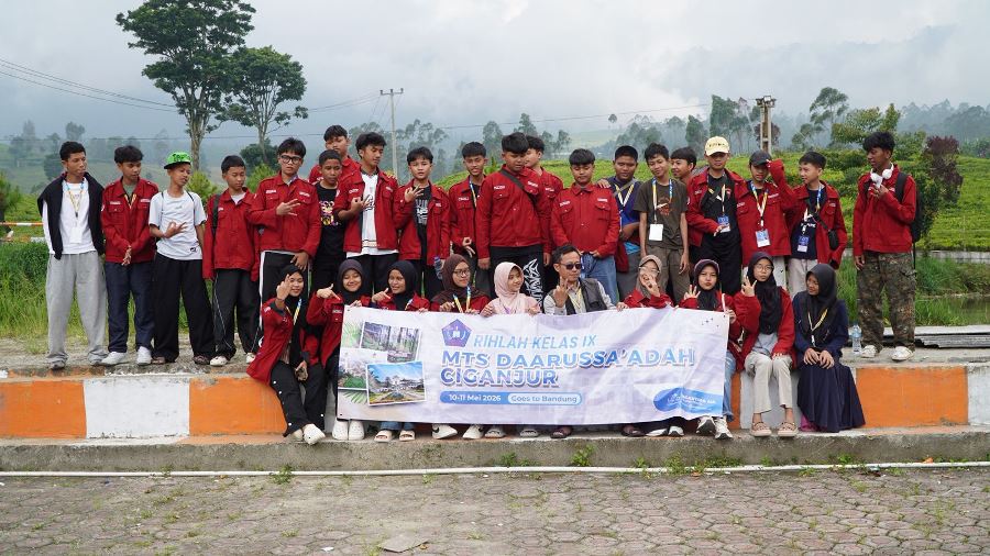 MTs Daarussa’adah Ciganjur Gelar Rihlah Studi Tour Ke Bandung Tahun 2026 bersama Dirgantara AIA Tour Travel