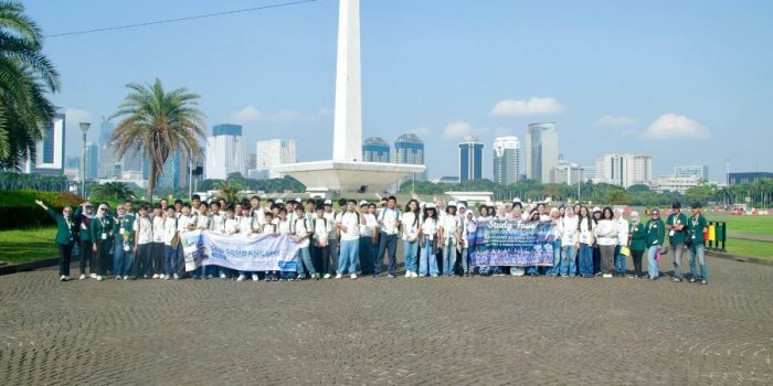 SMP Sumbangsih Pasar Minggu Jakarta Selatan Gelar Karya Wisata City Tour Jakarta Tahun 2026 bersama Dirgantara AIA Tour Travel