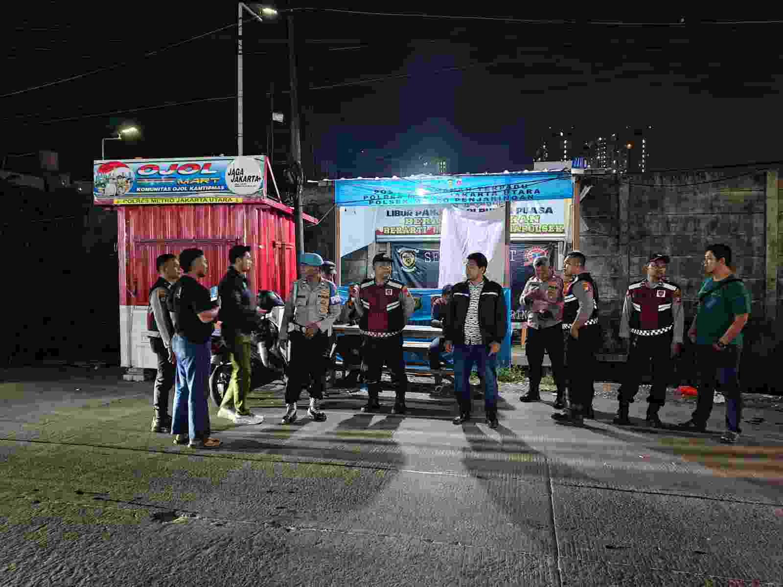 Jaga Jakarta, Jaga Lingkungan: KRYD Polsek Metro Penjaringan Sasar Titik Rawan Kejahatan Malam Hari