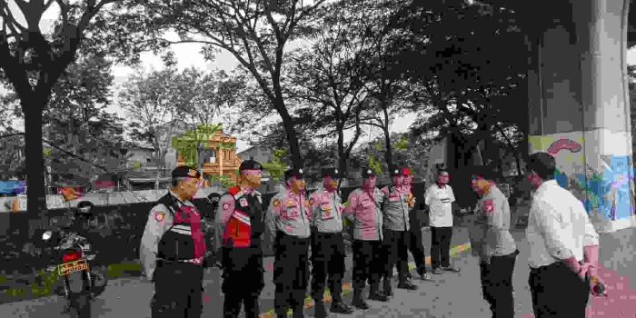 Polisi Gelar Penyekatan di Koja, Antisipasi Aksi Unjuk Rasa Mahasiswa