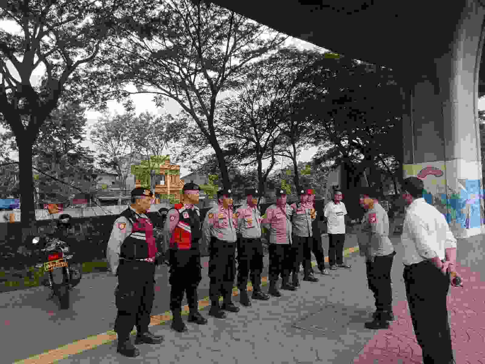 Polisi Gelar Penyekatan di Koja, Antisipasi Aksi Unjuk Rasa Mahasiswa