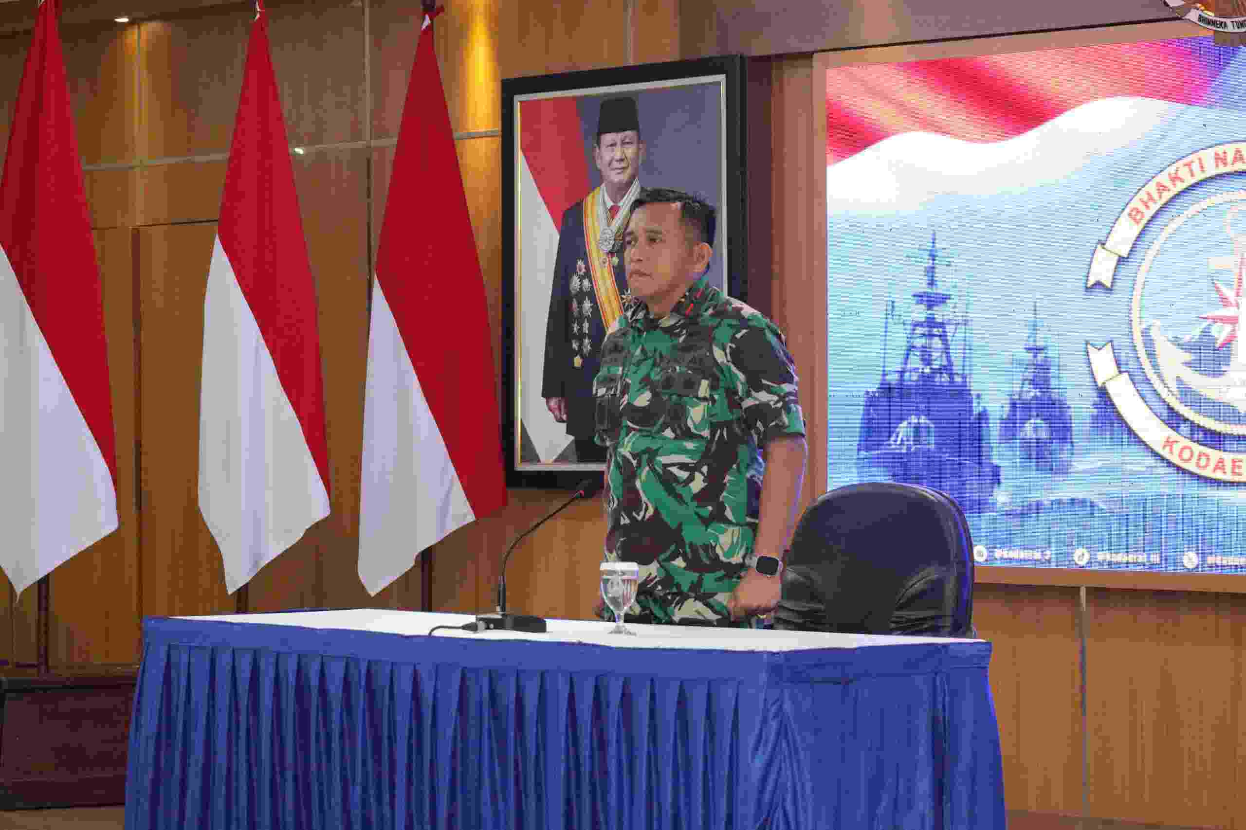 SEBAGAI UPAYA PEMBINAAN PERSONEL, WADAN BERIKAN PENGARAHAN KEPADA TIDUR DALAM PRAJURIT KODAERAL III
