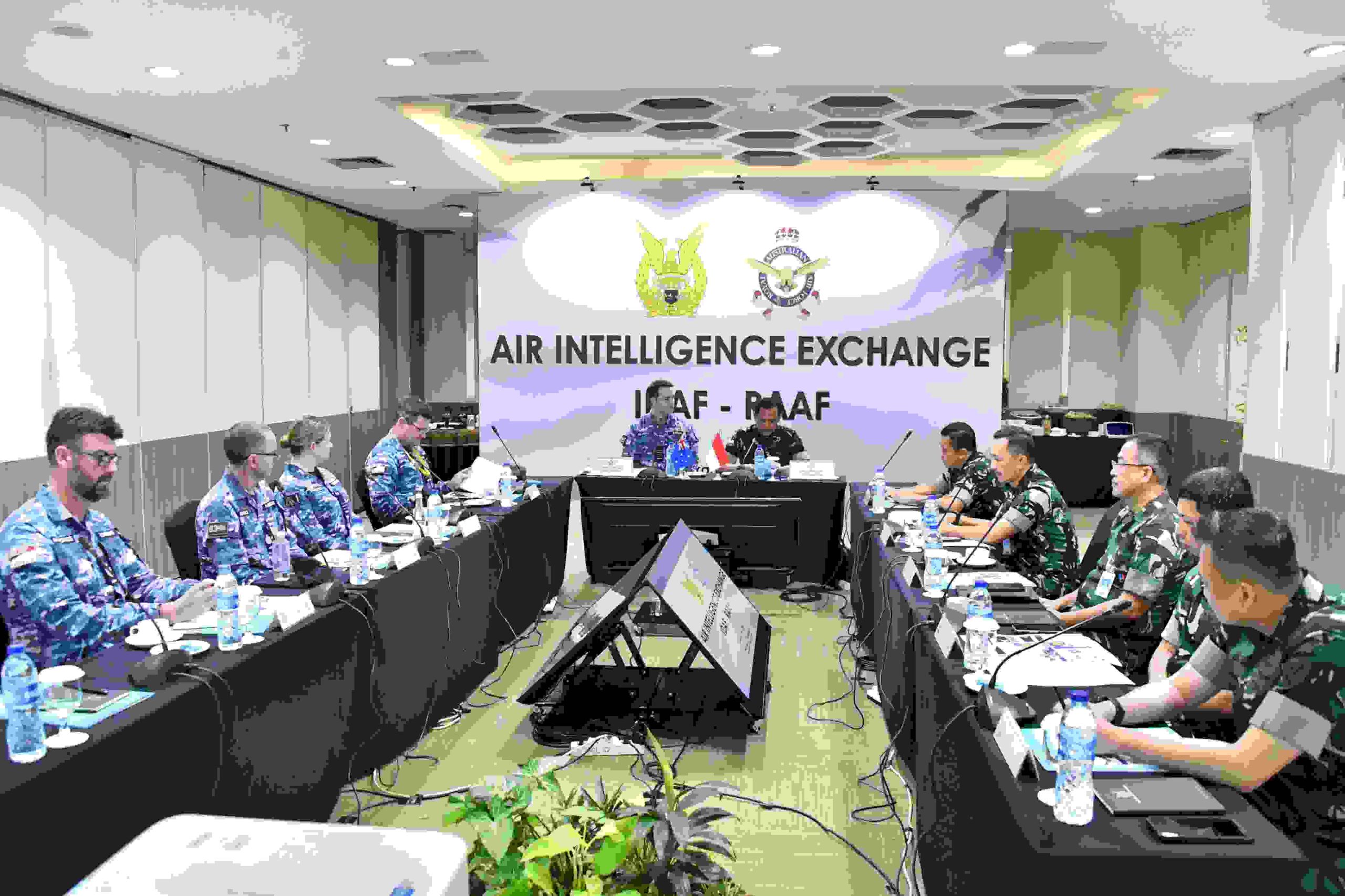 TNI AU–RAAF Gelar Air Intelligence Exchange, Perkuat Sinergi Hadapi Tantangan Keamanan Kawasan