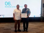 Primkopal Hidros Raih “Zero Accident Award” dari TotalEnergies Indonesia