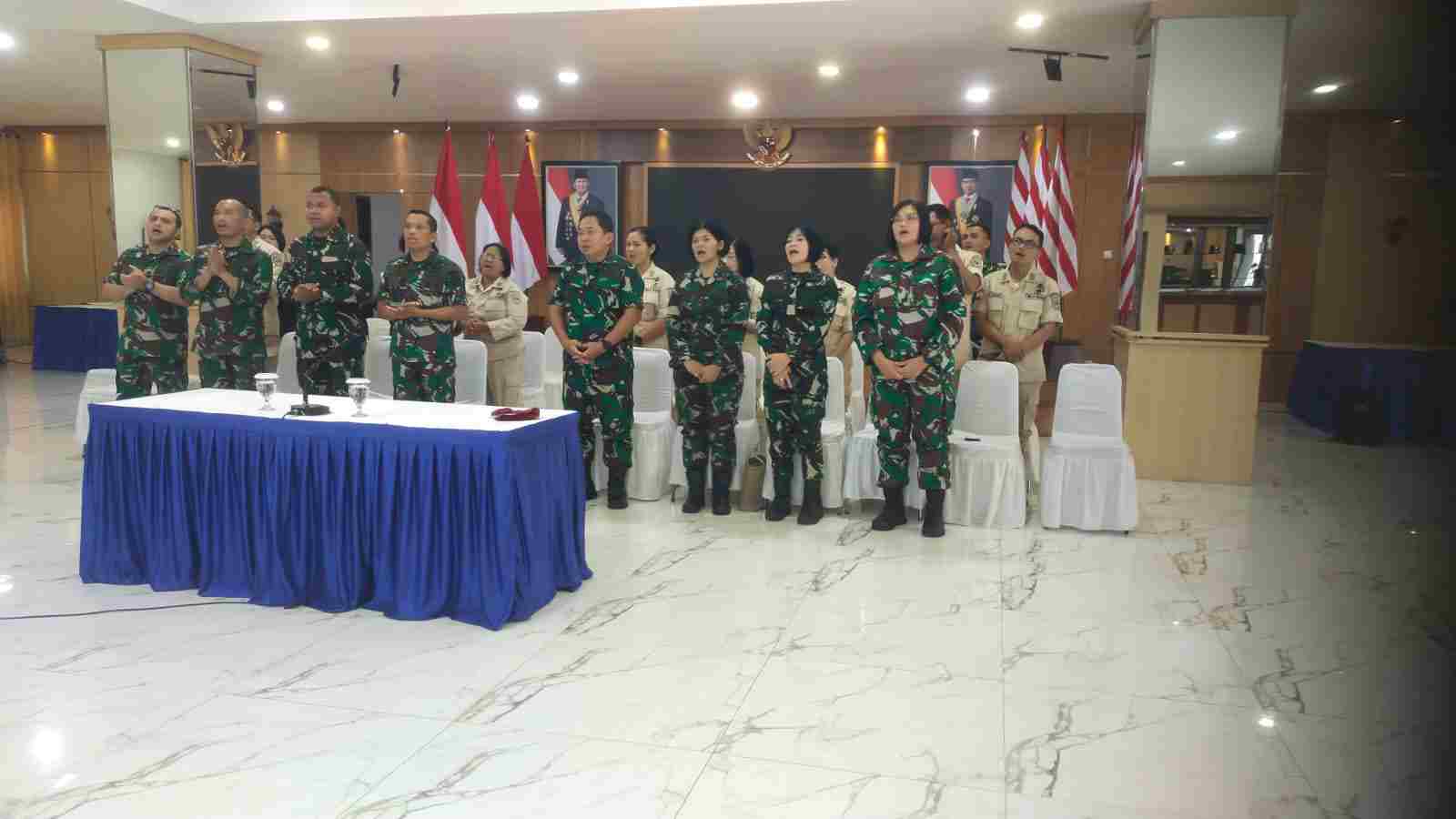 PERKUAT BENTENG SPIRITUAL, KODAERAL III IKUTI KAUSERI AGAMA SERENTAK JAJARAN KOARMADA RI