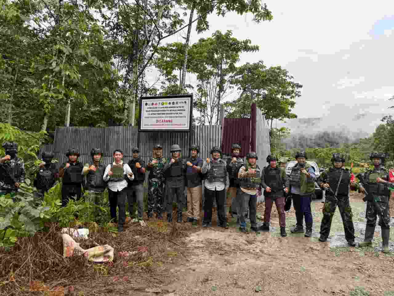 TNI Dukung Penertiban PETI di Wilayah Papua Tengah