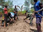 Bedengan Rampung, Lahan Program TMMD di Kampung Keakwa Siap Ditanami
