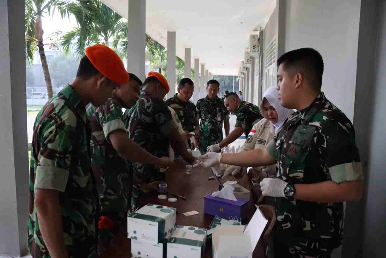 Cegah Penyalahgunaan Narkoba, Satgas P4GN Sosialisasi di Lanud Soewondo