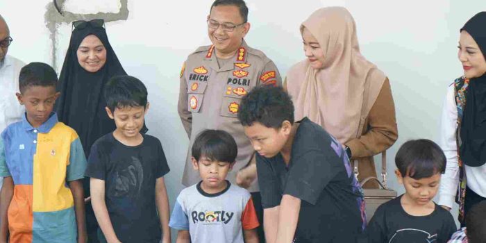 Kapolres Metro Jakarta Utara Hadiri Bakti Sosial Pemeriksaan dan Pengobatan Gigi Gratis di TK Al Ihsan Kelapa Gading