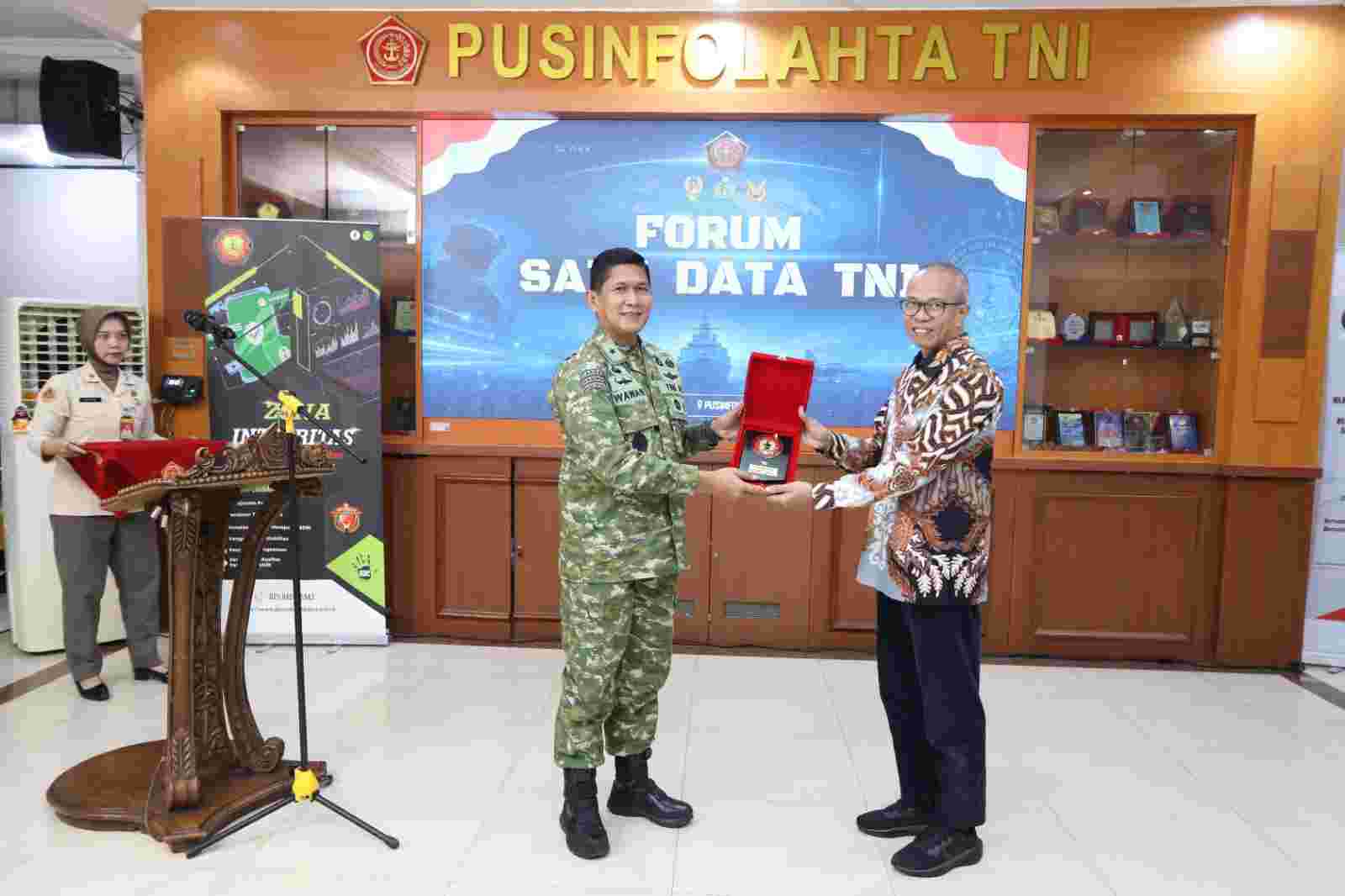 Pusinfolahta TNI Laksanakan Forum Satu Data TNI