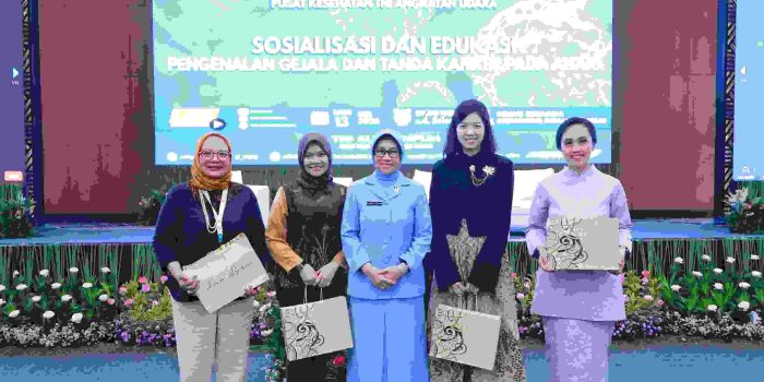 Puskesau Sosialisasikan Deteksi Dini Gejala Kanker pada Anak