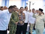 Panglima TNI Dampingi Presiden RI Pada Kegiatan Penyerahan Hasil Kerja Satgas PKH