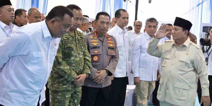Panglima TNI Dampingi Presiden RI Pada Kegiatan Penyerahan Hasil Kerja Satgas PKH