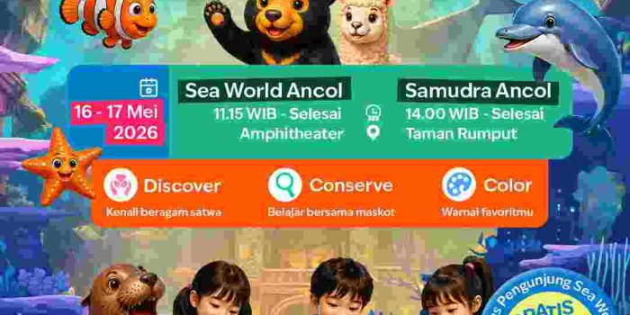 BioKids Color Day Hadir di Ancol, Ajak Anak Belajar Cinta Satwa Lewat Aktivitas Seru dan Edukatif