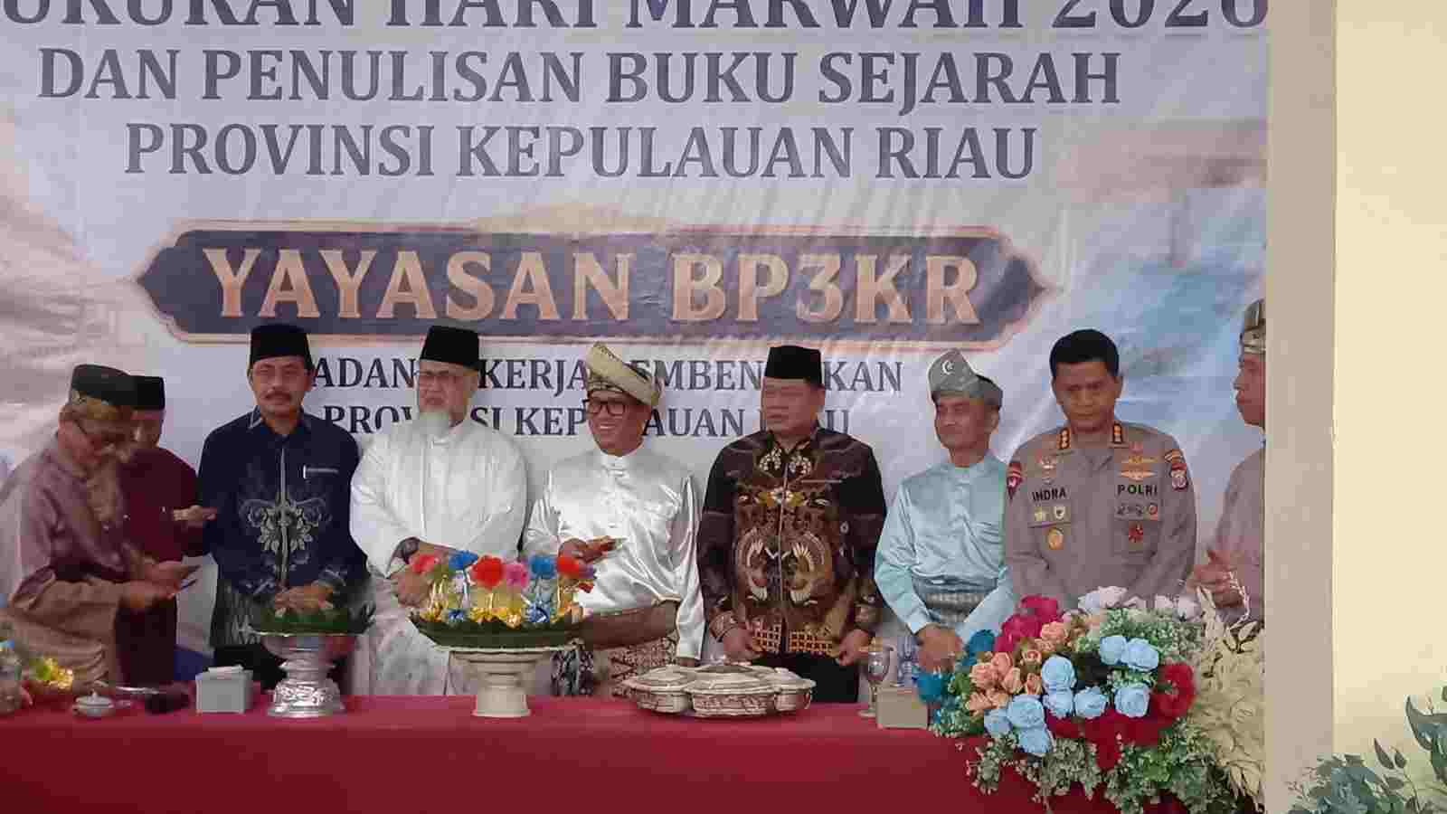 Danlanal Bintan Hadiri Peringatan Hari Marwah Provinsi Kepri Ke-24