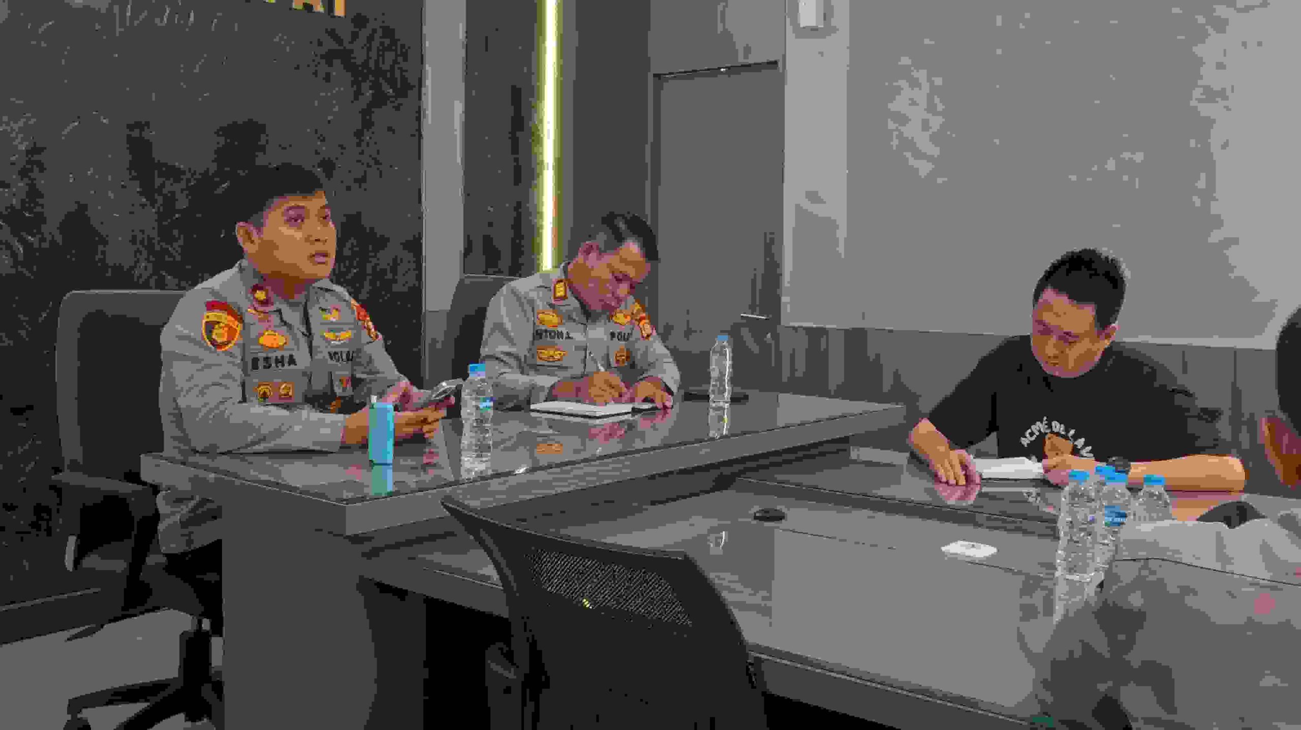 Polsek Kelapa Gading Ikuti Live Streaming Panen Raya Jagung Serentak Dan Launching Program Ketahanan Pangan Polri