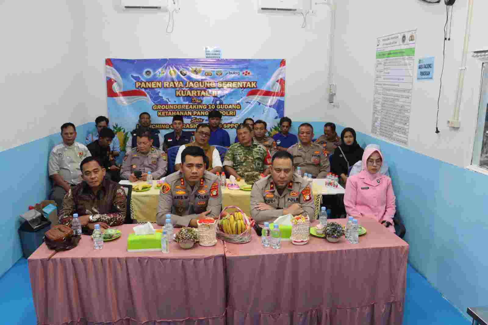 Kapolres Pelabuhan Tanjung Priok, Hadiri Panen Raya Jagung Nasional dan Launching 166 SPPG Polri Bersama Presiden RI