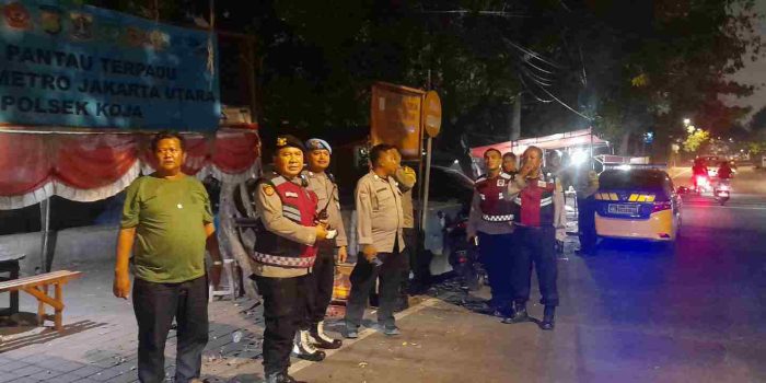 Polsek Koja Gelar Patroli KRYD, Antisipasi Tawuran, Begal, dan Geng Motor di Jakarta Utara