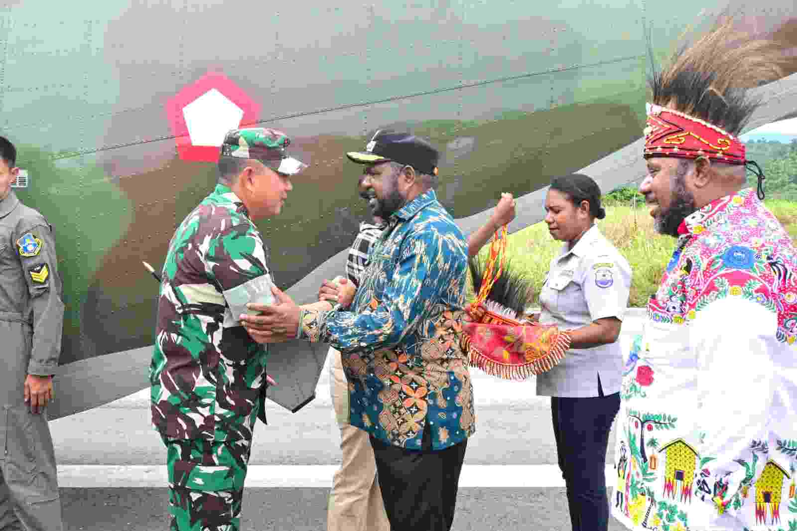 Peninjauan Kesiapan Pembangunan Pangkalan Udara Militer di Manokwari Selatan