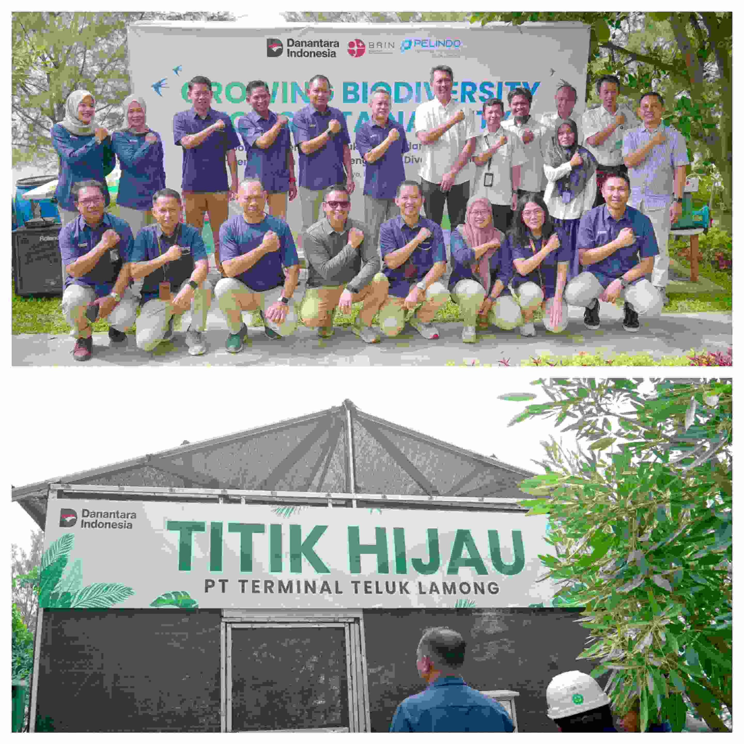 TTL Resmikan Green House “Titik Hijau”, Perkuat Komitmen Pelabuhan Berkelanjutan Bersama BRIN
