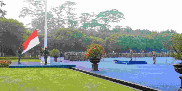 Mabesau Gelar Upacara Peringatan ke-118 Hari Kebangkitan Nasional