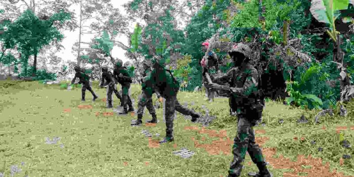 How to Fight” Tempa Ketangguhan Siswa Komando Angkatan ke-49 di Medan Gunung Hutan