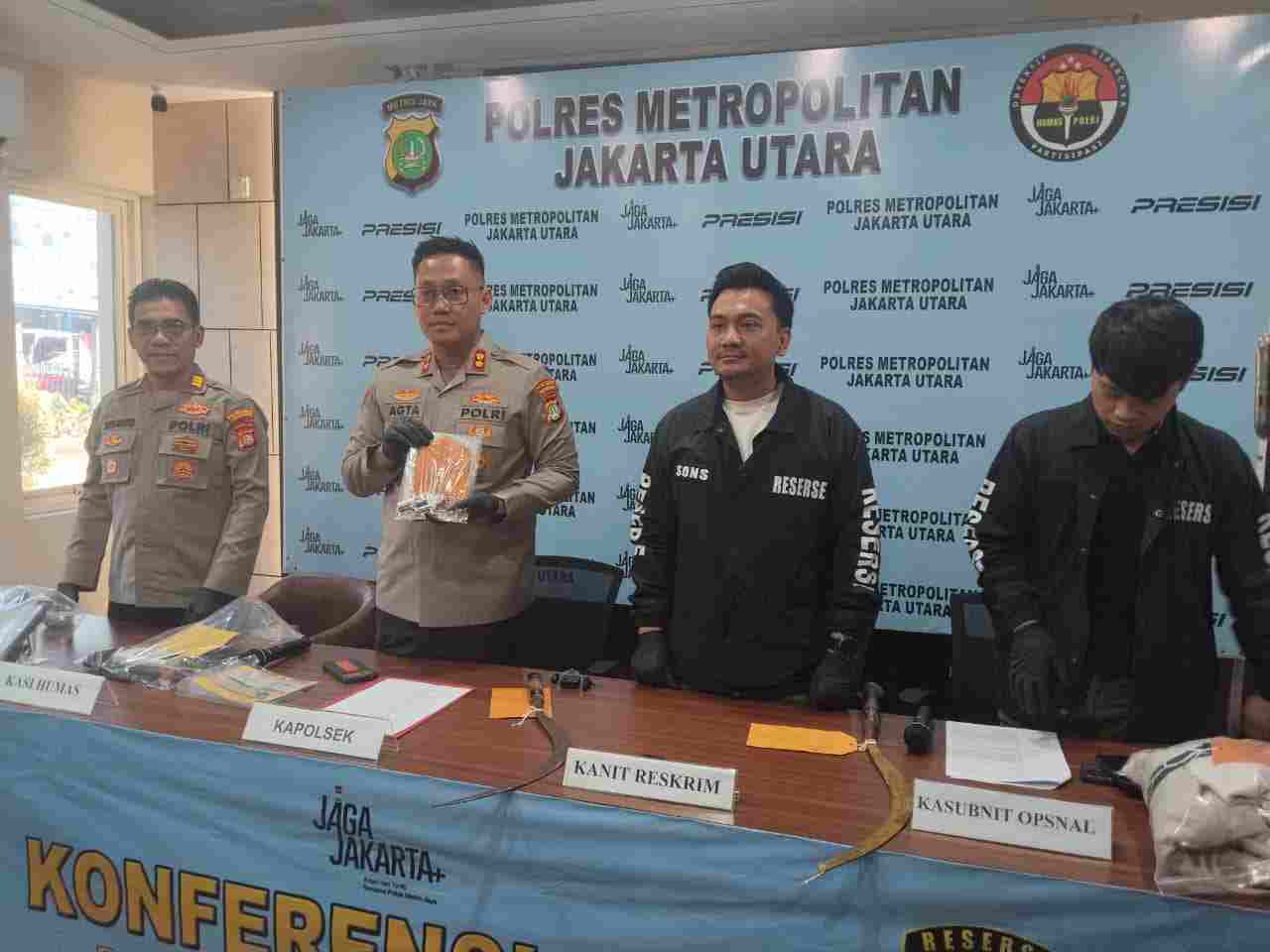 Polsek Metro Penjaringan Ungkap Beragam Kasus Kriminal Selama Mei 2026, dari Begal hingga Senpi Ilegal