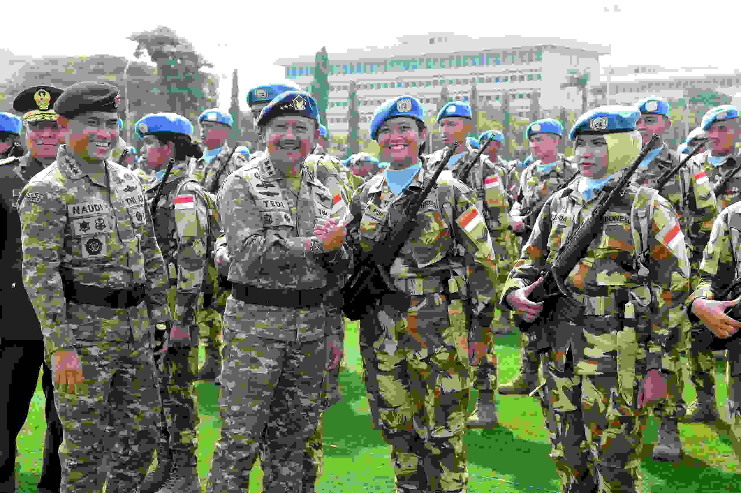 Wakasau Hadiri Upacara Pemberangkatan Satgas TNI Konga UNIFIL TA 2026