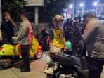 Polsek Pademangan Gelar Patroli KRYD dan Razia Stasioner Antisipasi Gangguan Kamtibmas
