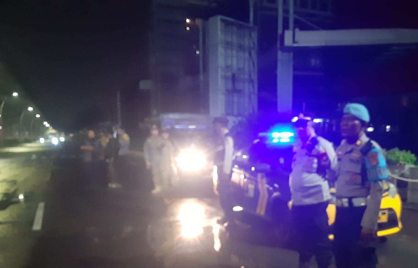 Polsek Kelapa Gading Gelar Patroli KRYD Dini Hari, Satu Motor Tanpa Surat Diamankan