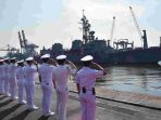 TINGKATKAN KERJA SAMA MARITIM, KODAERAL III SAMBUT KEDATANGAN KAPAL PERANG JEPANG TINGKATKAN KERJA SAMA MARITIM, KODAERAL III SAMBUT KEDATANGAN KAPAL PERANG JEPANG