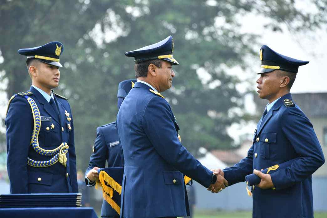 207 Perwira Baru Perkuat Transformasi SDM Adaptif TNI AU