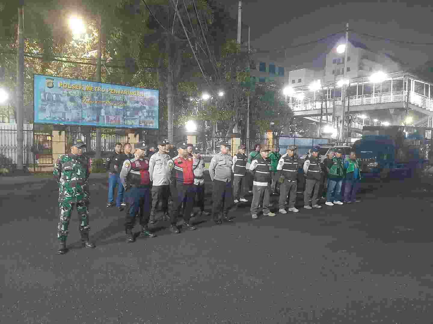 Polsek Metro Penjaringan Intensifkan KRYD, Antisipasi Tawuran, Begal dan Kejahatan Jalanan Saat Malam Minggu