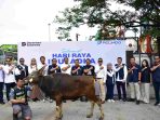 Pelindo Regional 2 Tanjung Priok melaksanakan Penyerahan Bantuan Program Pelindo Berbagi Hewan Qurban Tahun 1447 H/2026 M