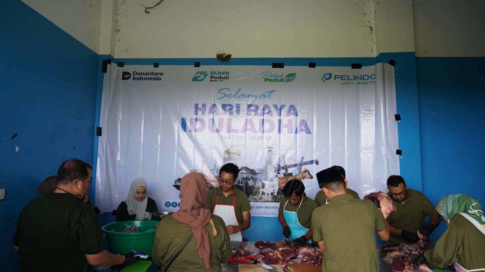 Pelindo Jasa Maritim Tebar Kepedulian Idul Adha 1447 H, Salurkan 23 Sapi dan 7 Kambing di 13 Provinsi