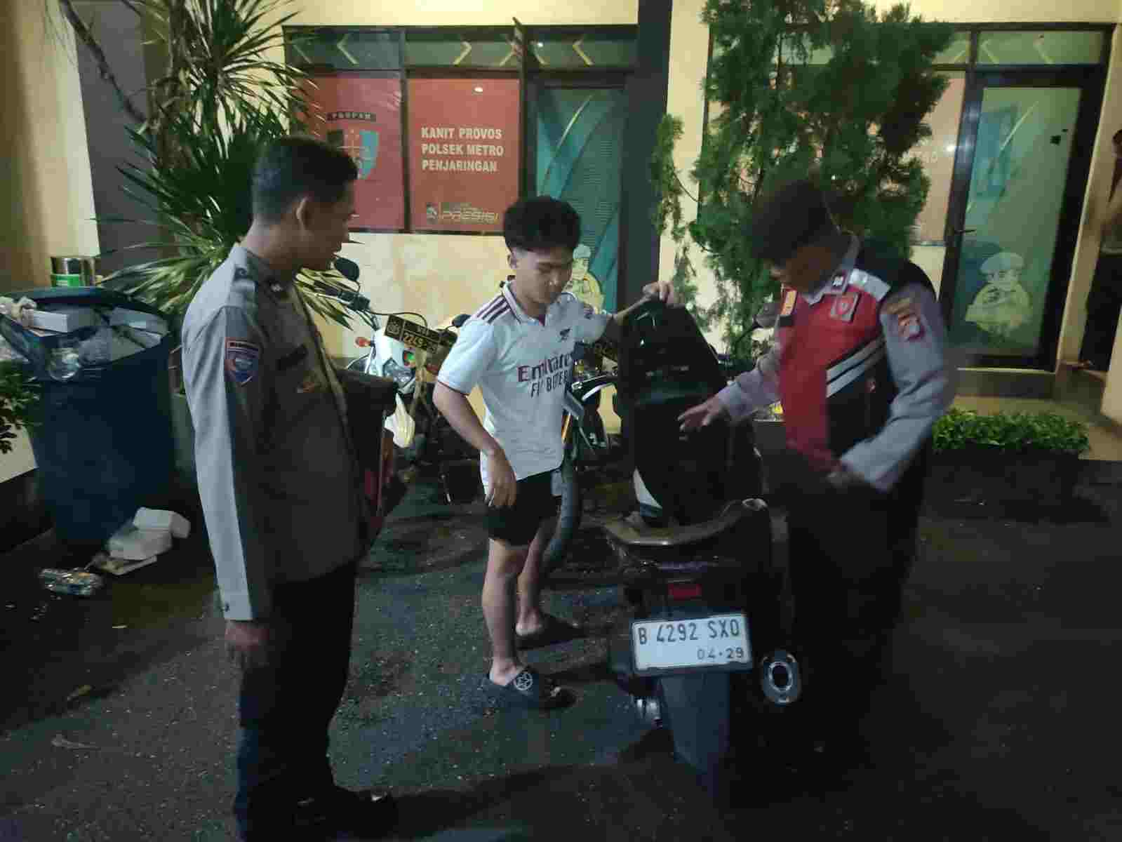 Jaga Jakarta, Polsek Metro Penjaringan Intensifkan KRYD Antisipasi Tawuran dan Kejahatan Jalanan
