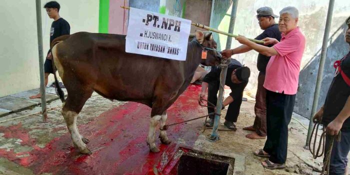 Yayasan Annas Salurkan Ratusan Paket Daging Kurban untuk Eks TKBM Pelabuhan Tanjung Priok