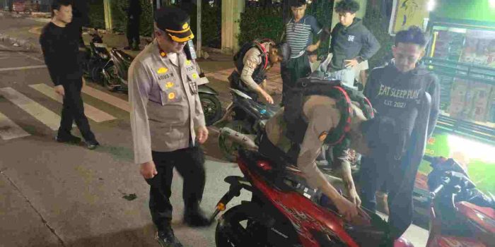 Patroli KRYD dan Razia Stasioner Polres Metro Jakarta Utara Berlangsung Aman, Situasi Kondusif
