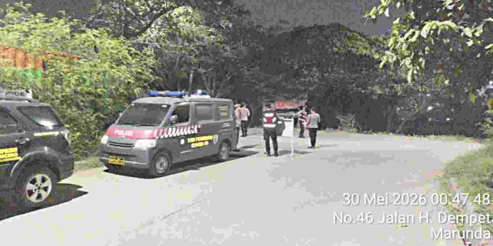 Jaga Jakarta, Jaga Warga: Polsek Cilincing Gelar Patroli Malam dan Razia Stasioner